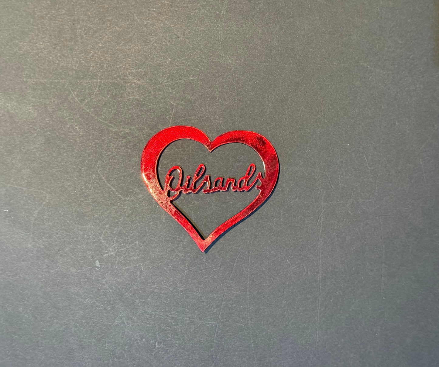 Oilsands in heart magnet