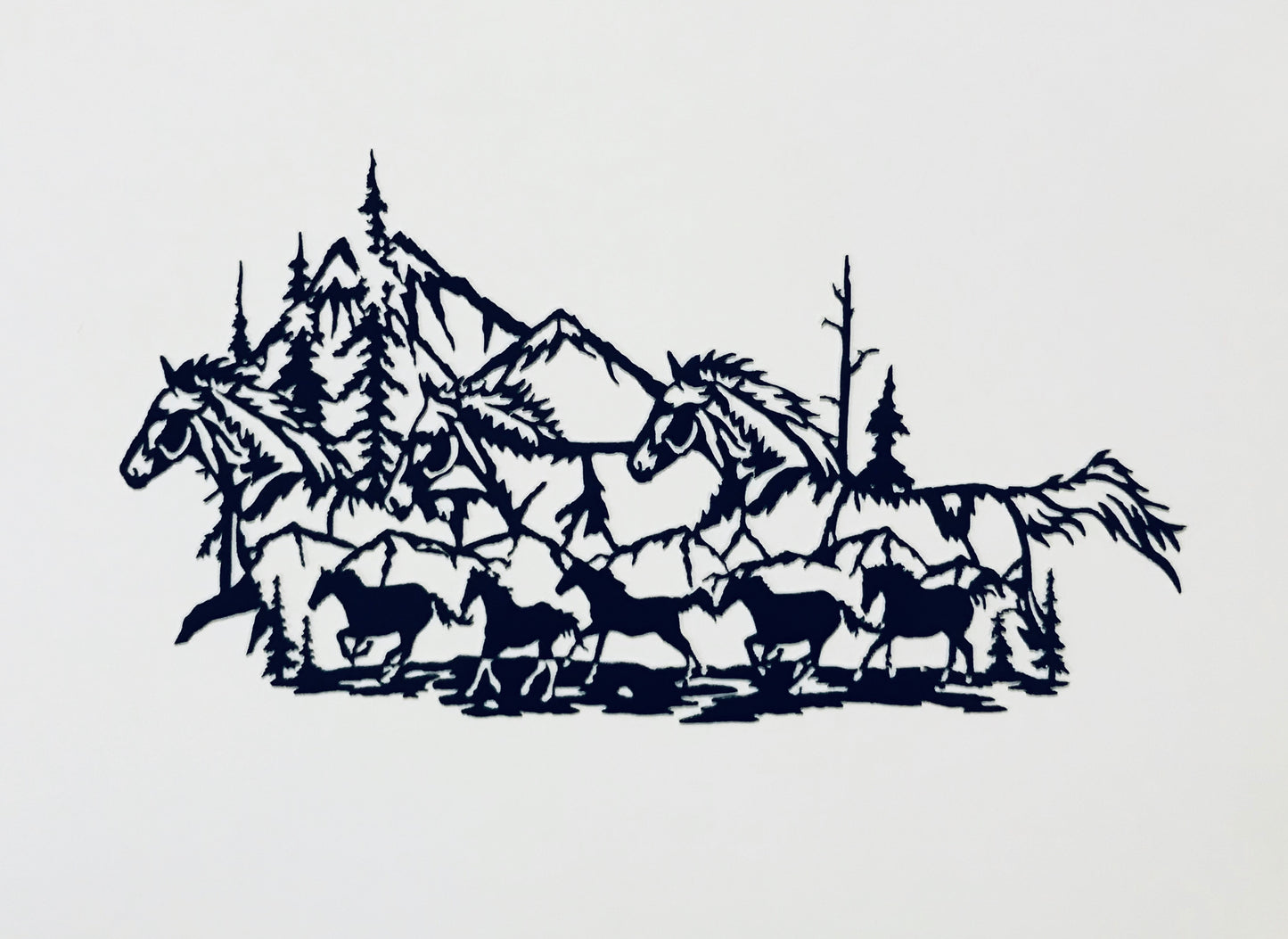 Horses Running
