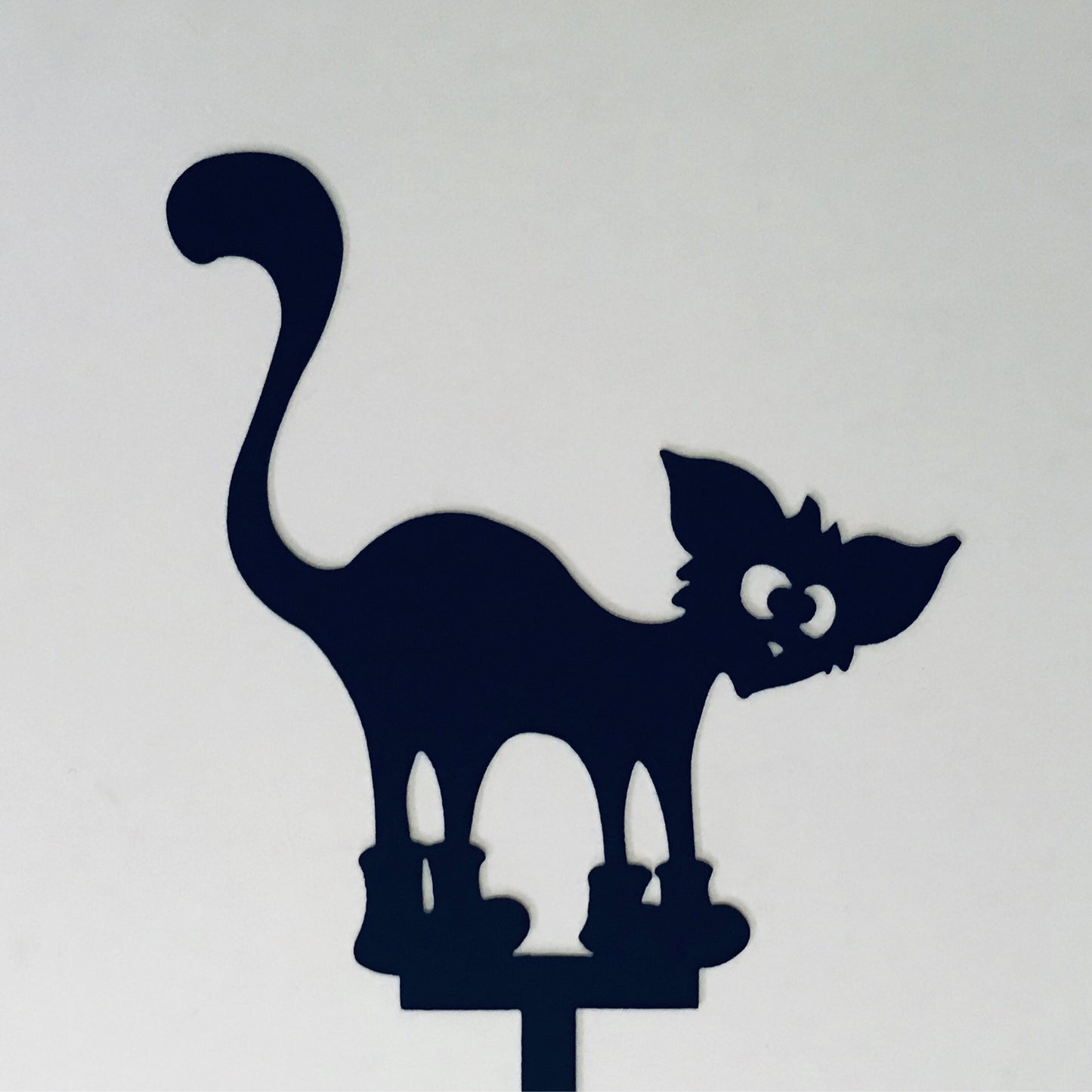 Cat Boots Garden Stake