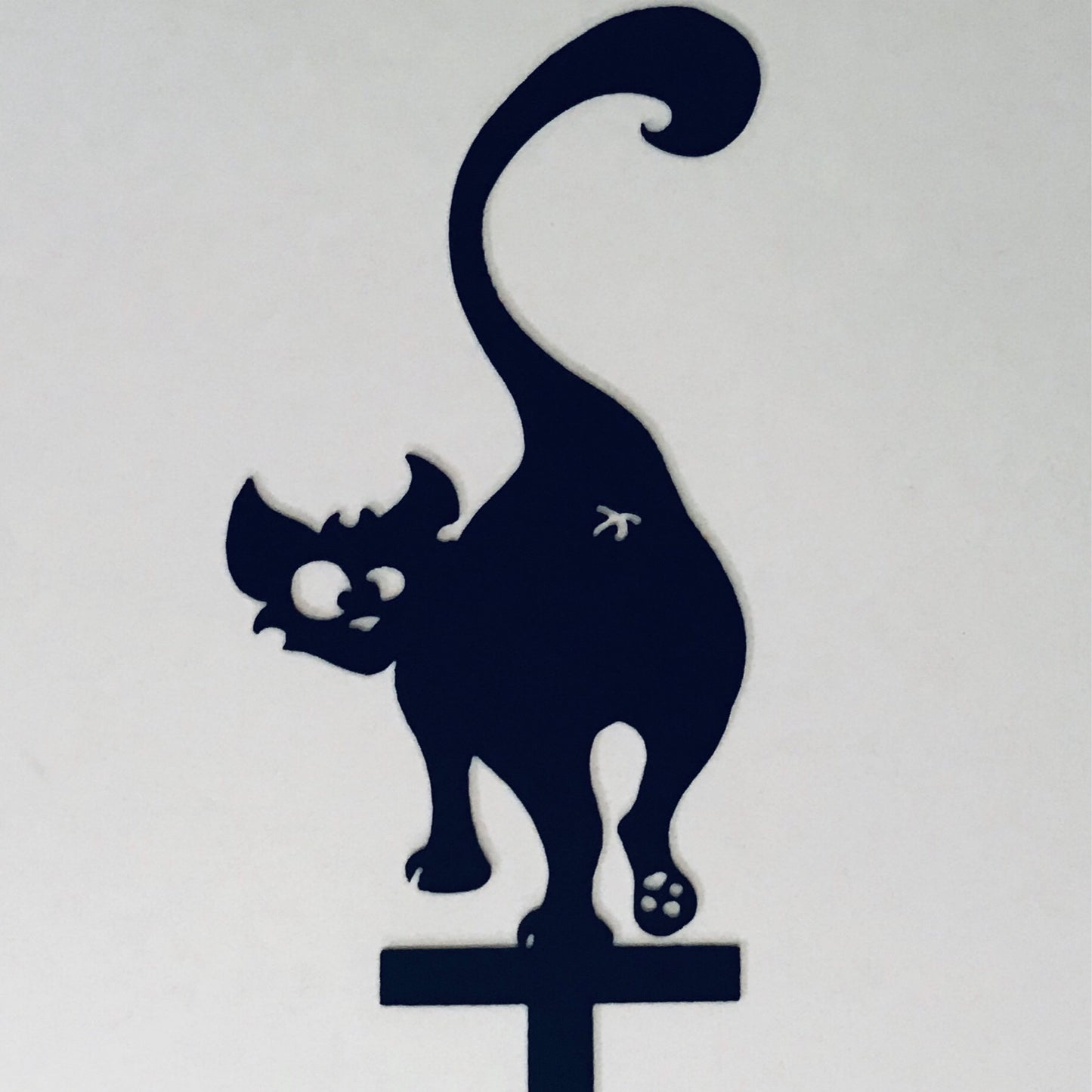 Cat from Back Garden Stake