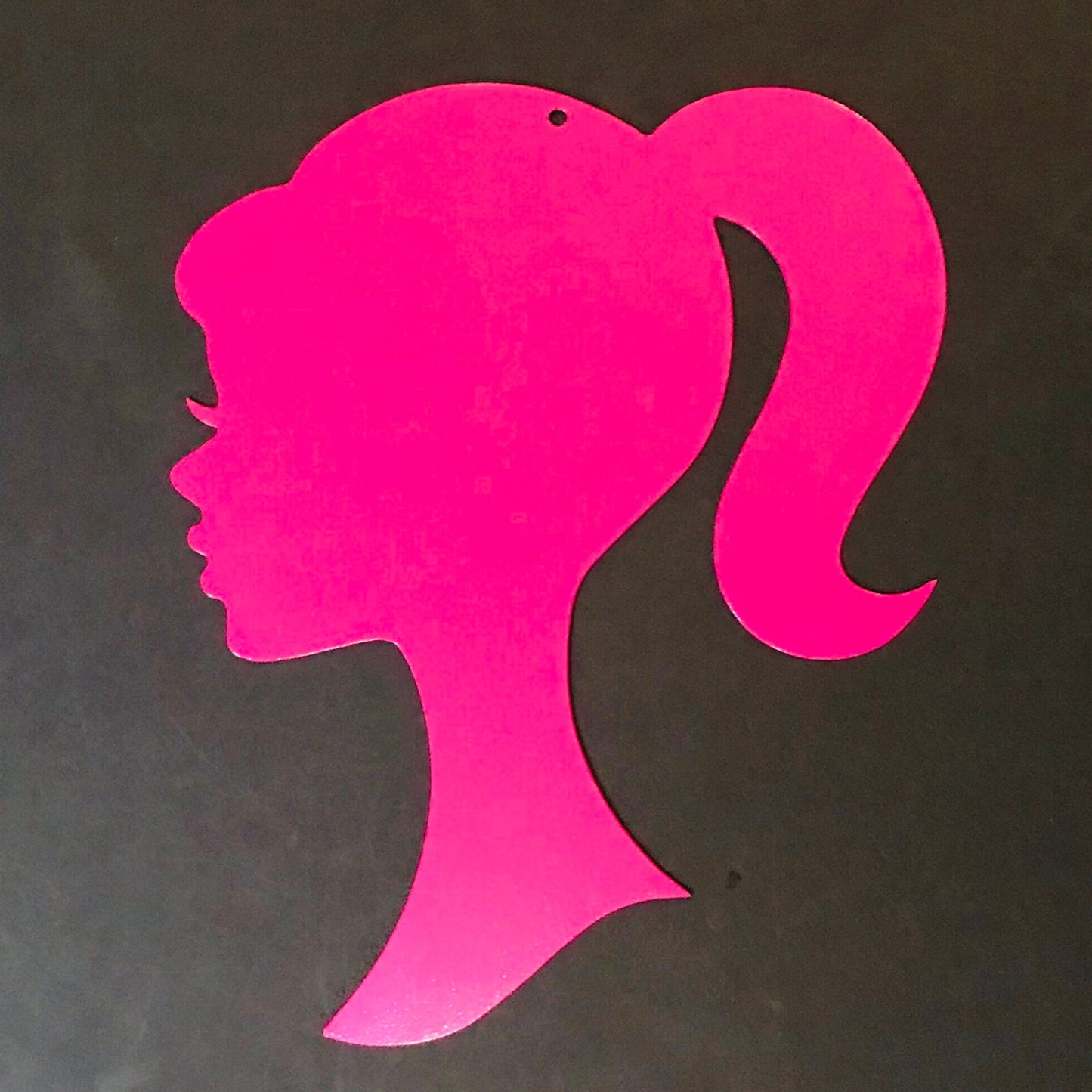 Pink girl sign