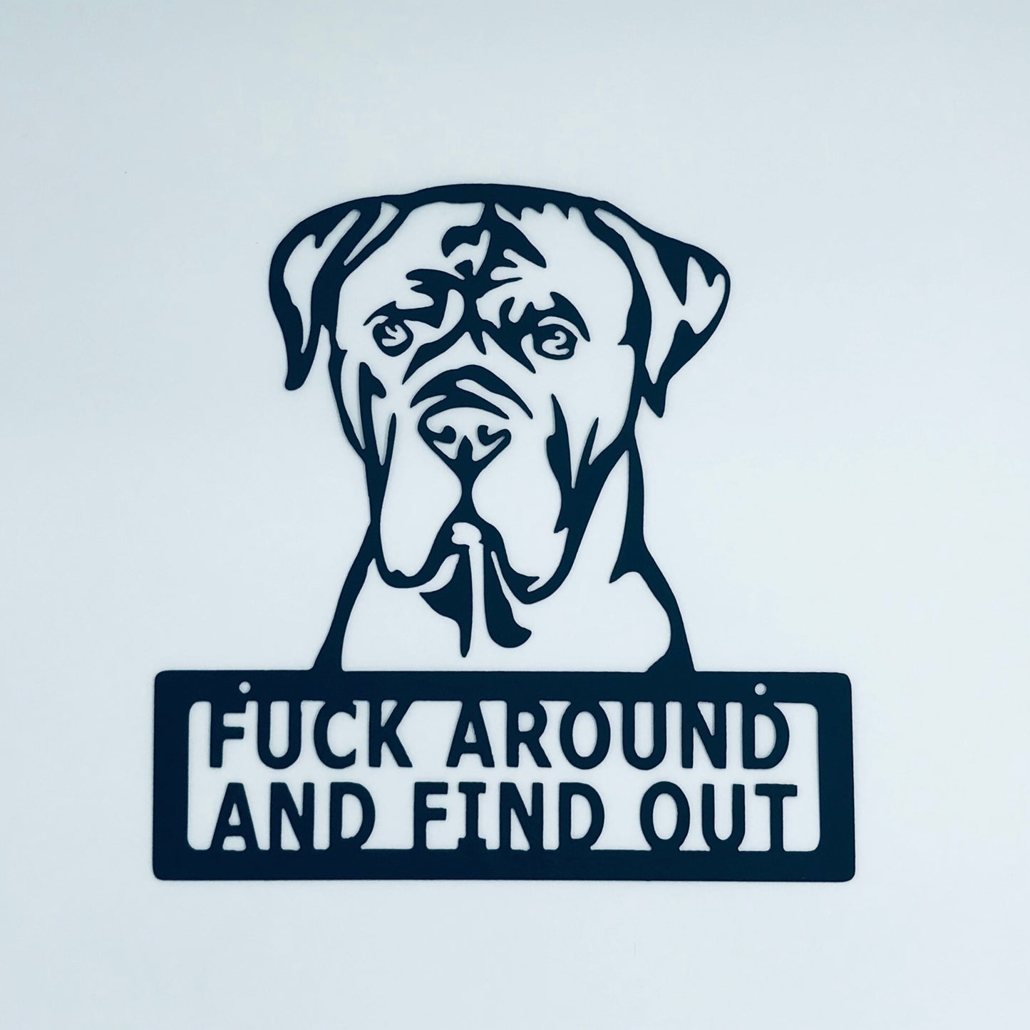 Cane Corso, Fuck Around and Find Out
