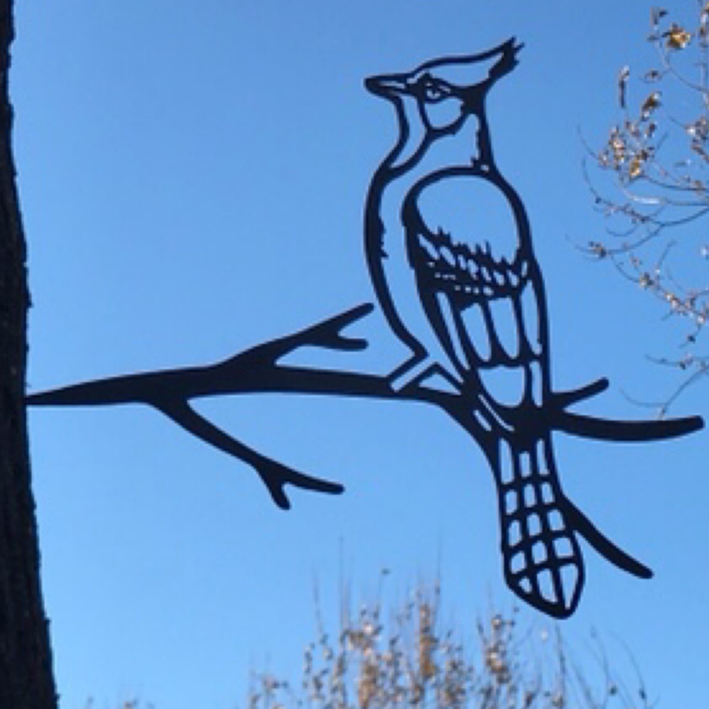 Branch Art Bluejay