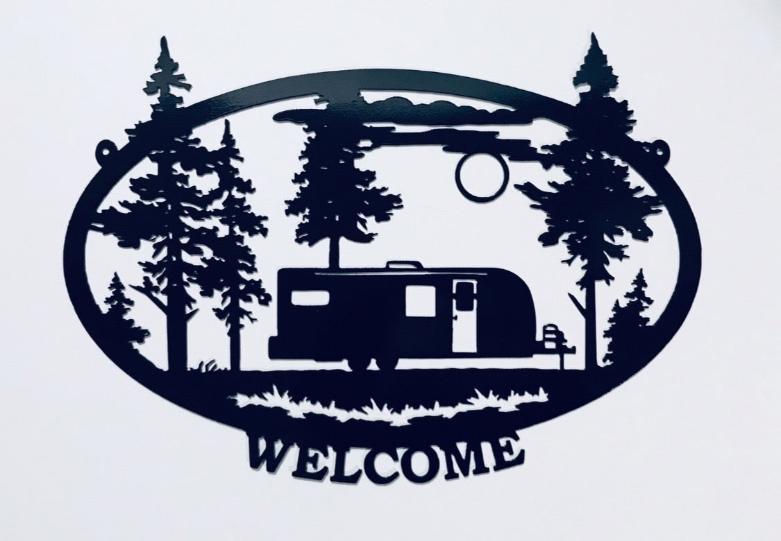Welcome Oval Camper with 1 door