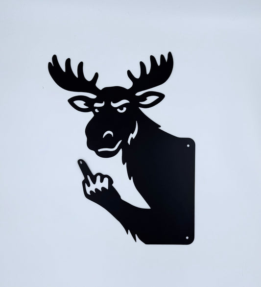 Moose Middle Finger
