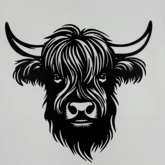 Highland Cow Face