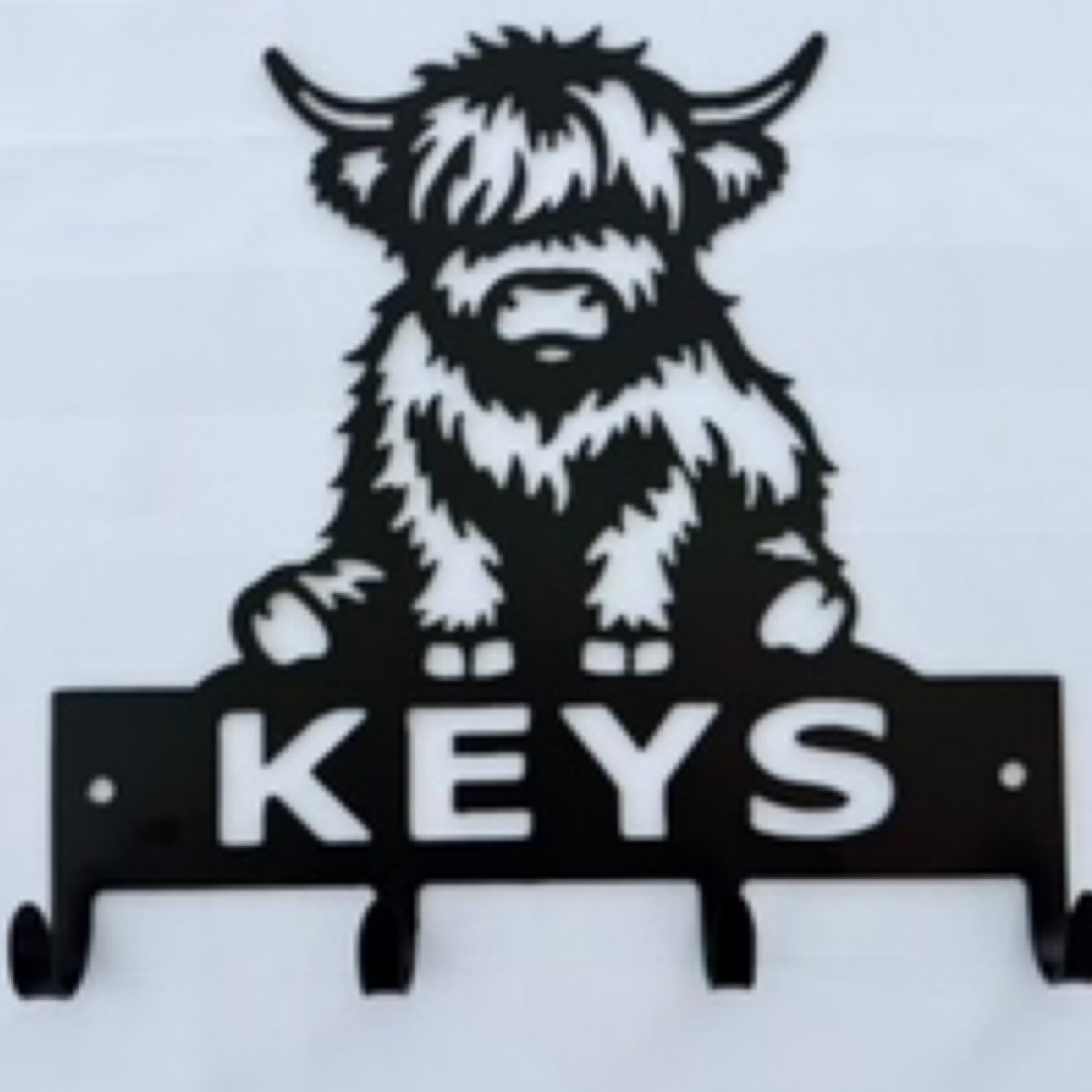 Key Holder Highland Cow