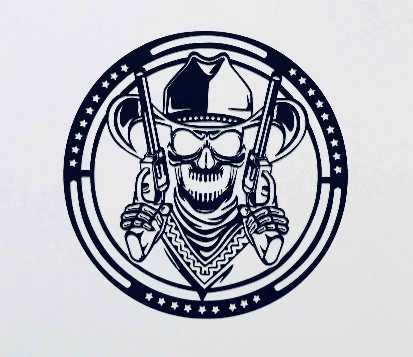 Skull with Handguns