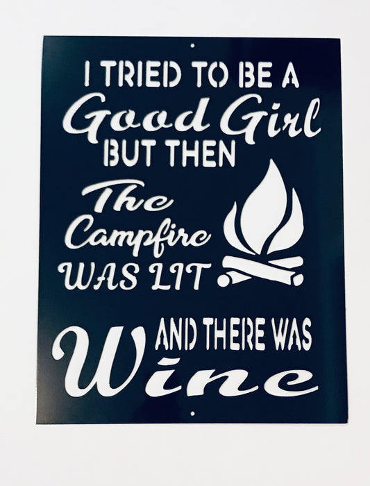 Good Girl with Campfire Wine