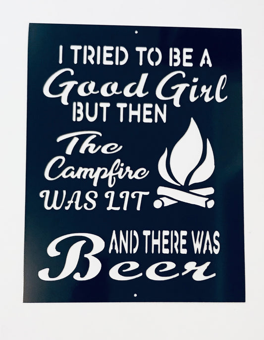 Good Girl with Campfire Beer