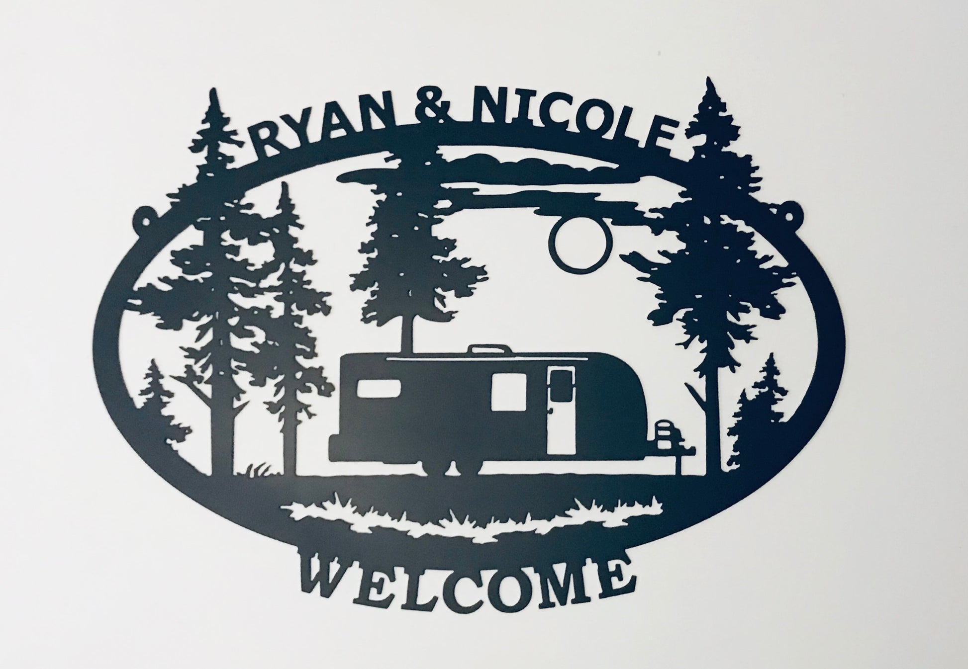 Camping Signs Personalized