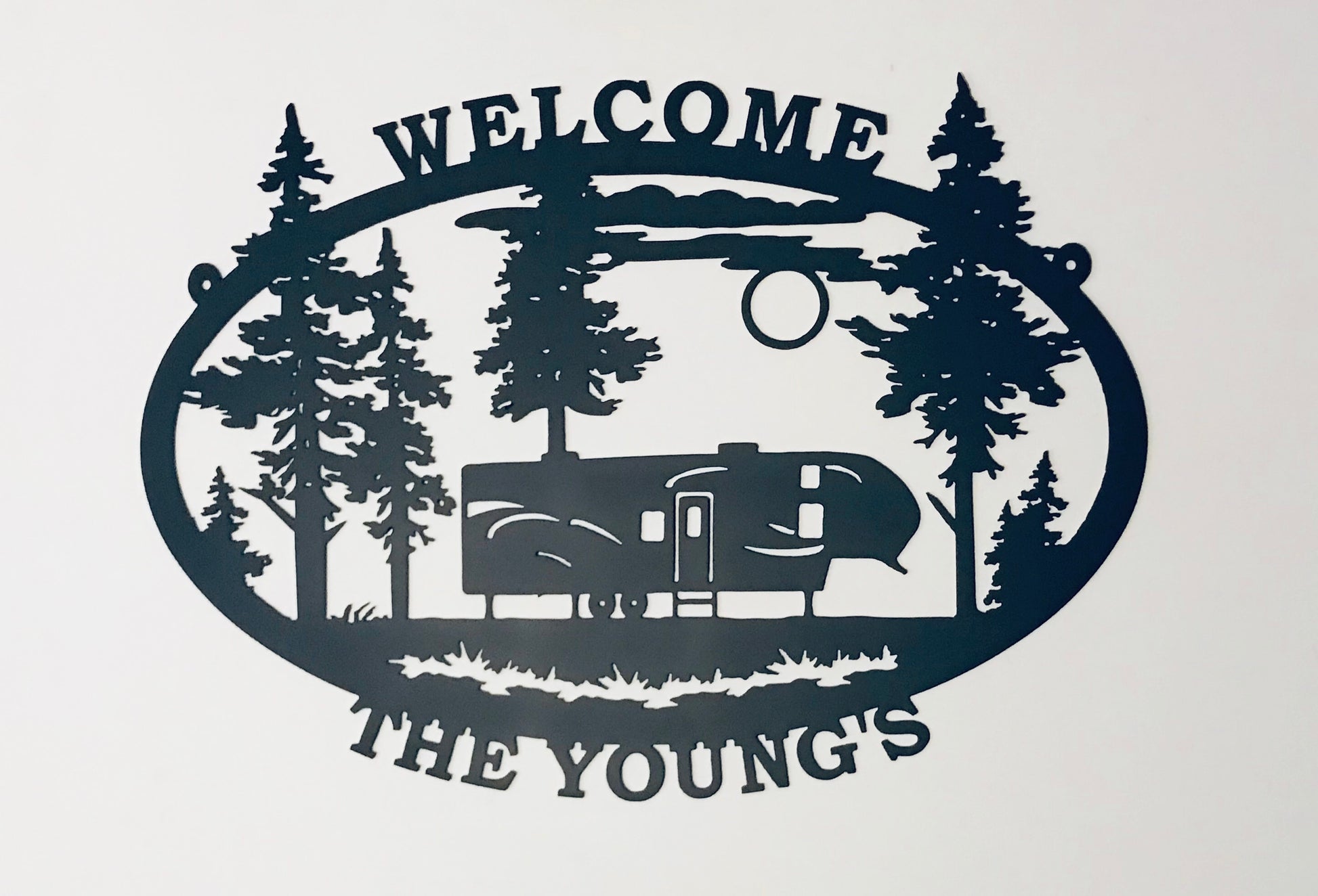 Camping Signs Personalized