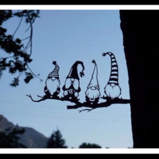Gnome Branch Art 13.5"