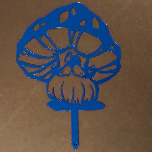 Mushroom Beard Garden Stake