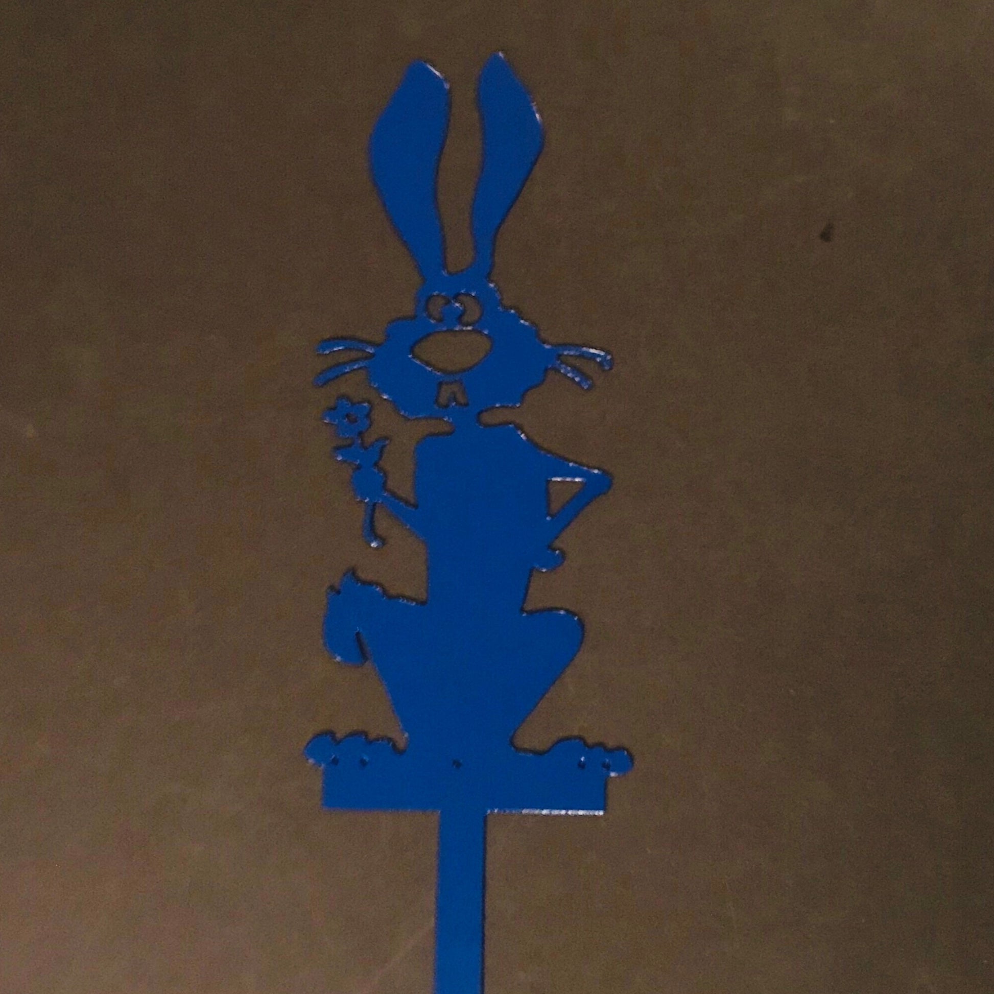 Bunny Flower Garden Stake