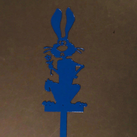 Bunny Flower Garden Stake
