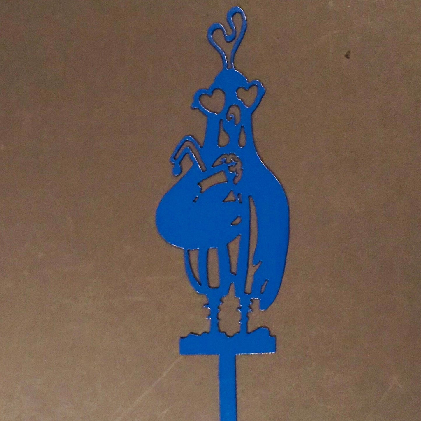Chicken Drink Garden Stake