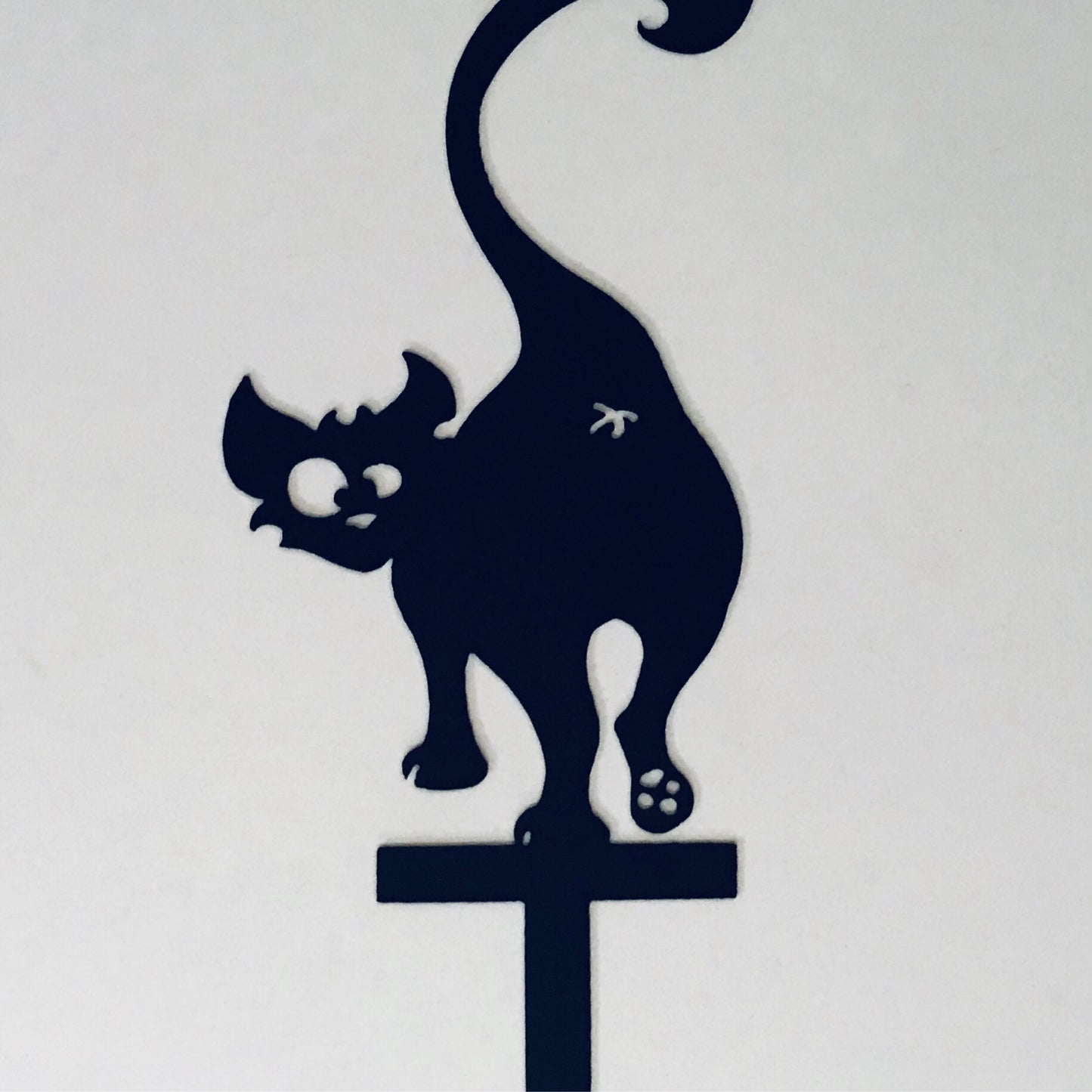 Cat from Back Garden Stake