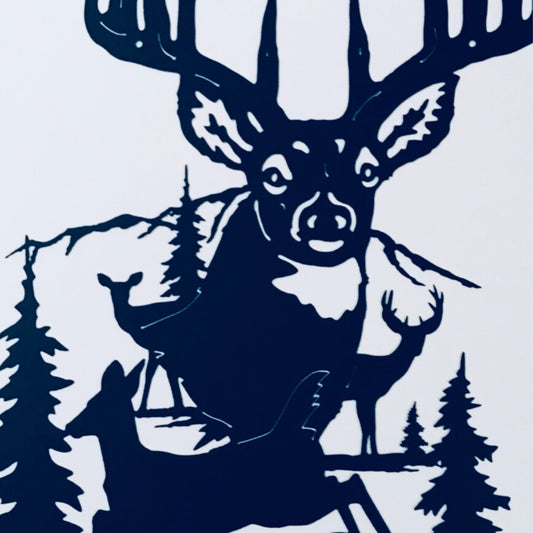 Deer Running