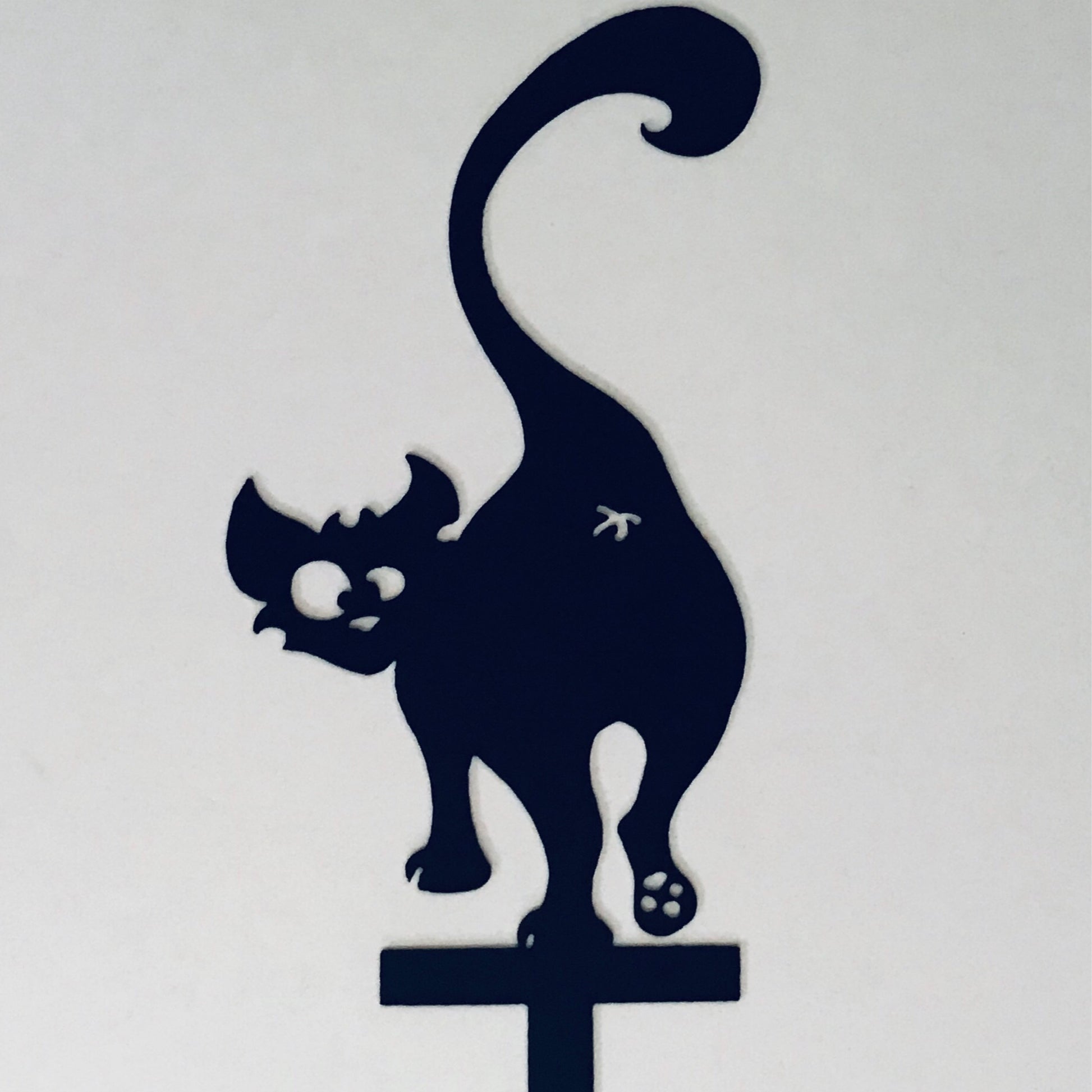 Cat from Back Garden Stake