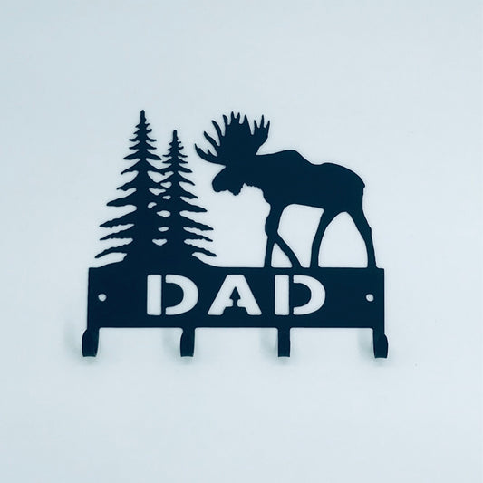 Key Holder Moose Dad