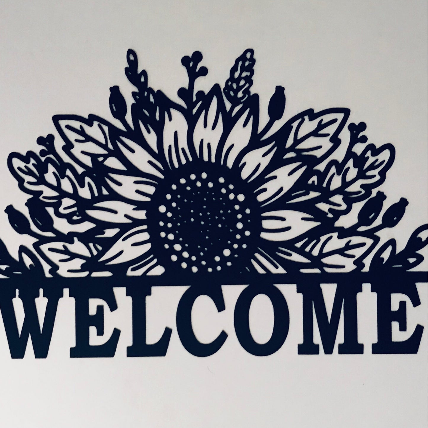 Sunflower Arrangement Welcome