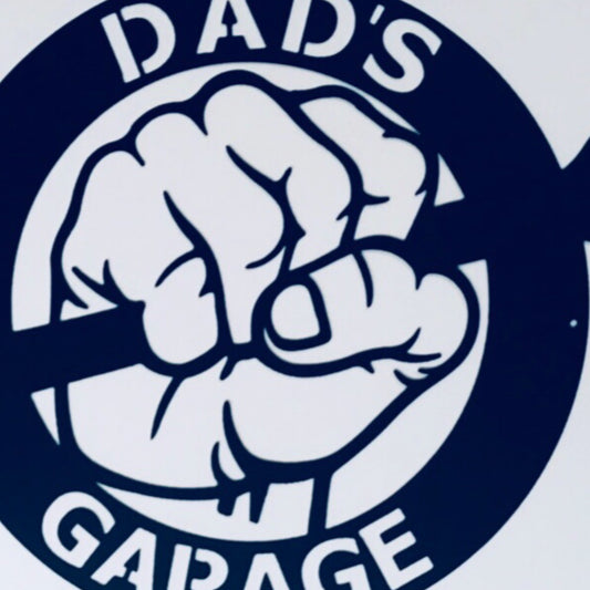 Dads Garage Wrench in Fist