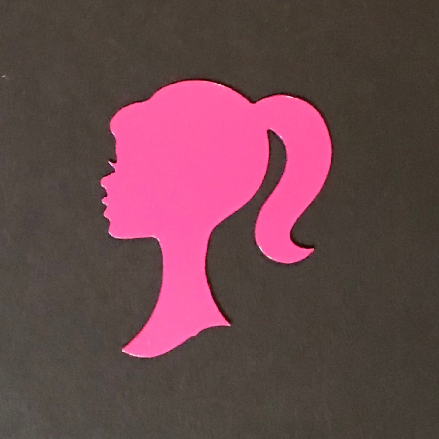 Pink girl magnet