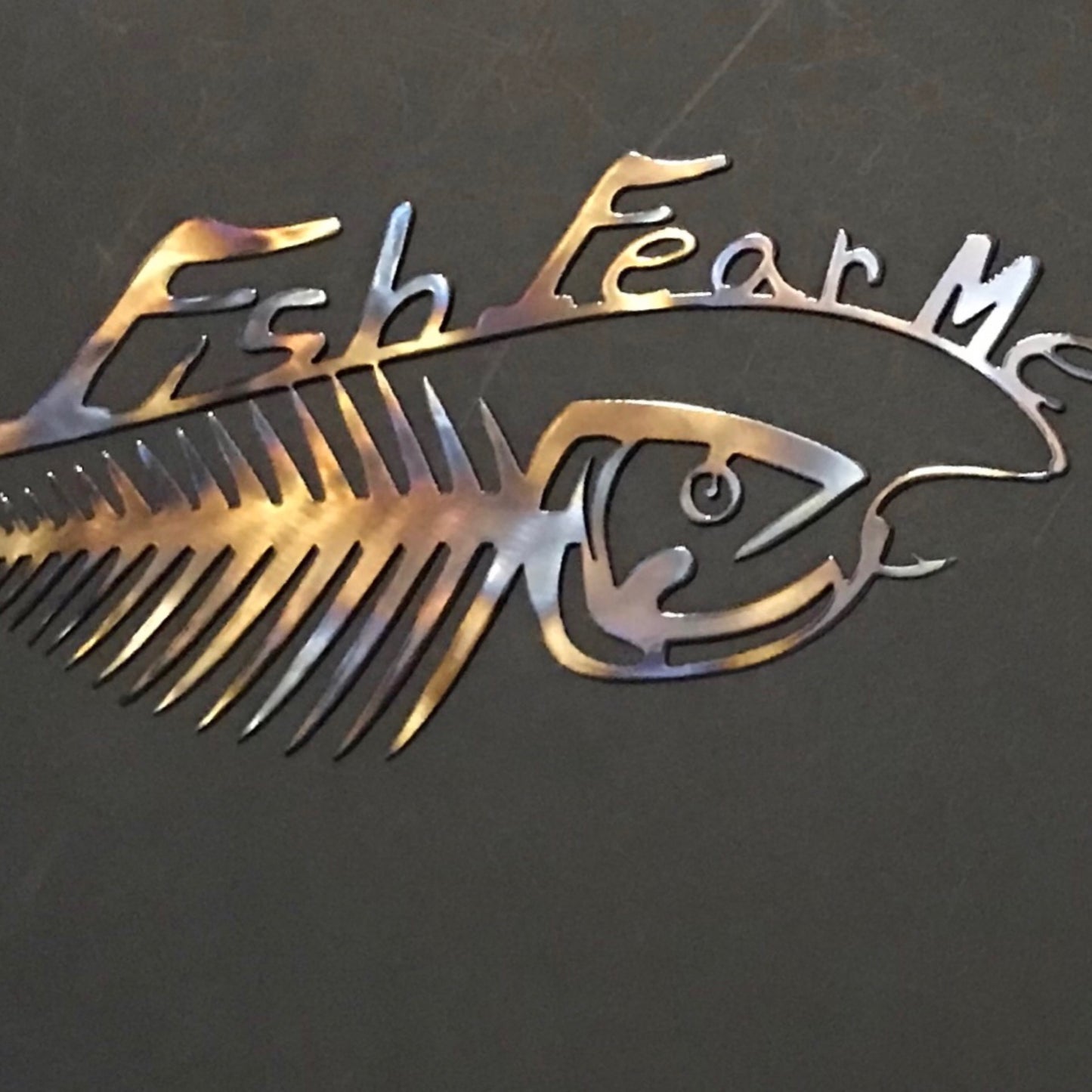 Fish Fear Me Heat Treated