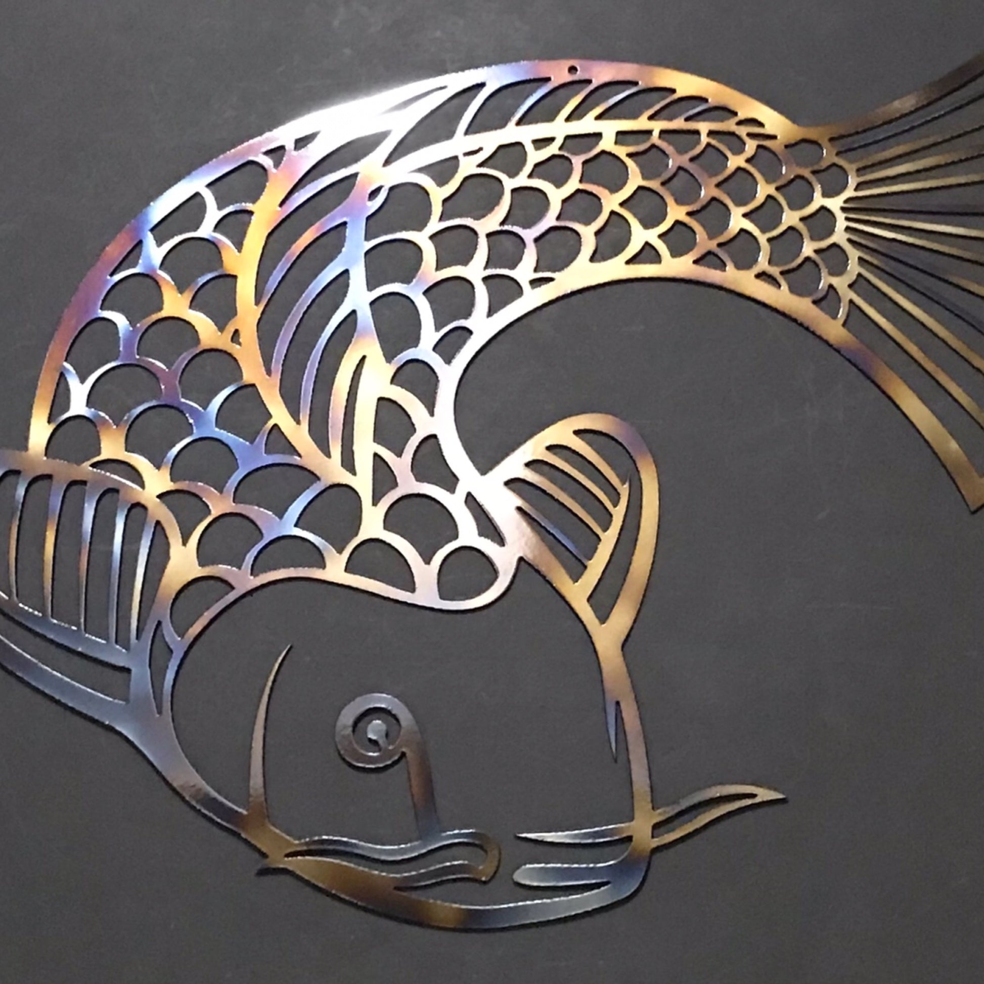 Koi Fish Heat Treated