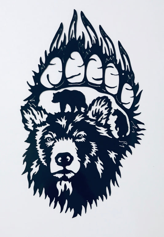 Bear Face in Paw 2