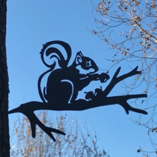 Branch Art Squirrel