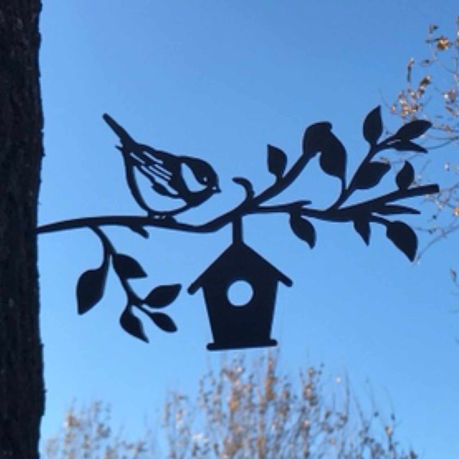Branch Art Sparrow